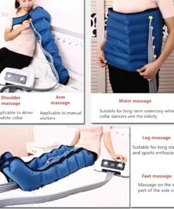 Air Compression Electric Leg Massager, Compression Pump, Recovery Boots, Waist Relax Arm and Foot Massager, Promote Blood Circulation and Lymphatic Drainage